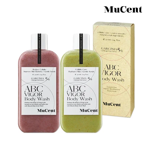 [백화점판매용] [뮤센트X양쥐언니] 뮤센트 ABC 비거 바디워시300ml 2종세트