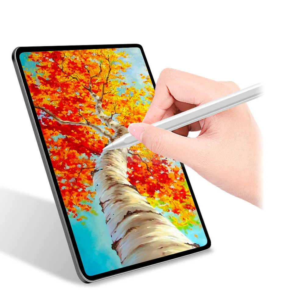 스타일러스 유,무선충전 태블릿 펜슬 M-Pen-III 화이트