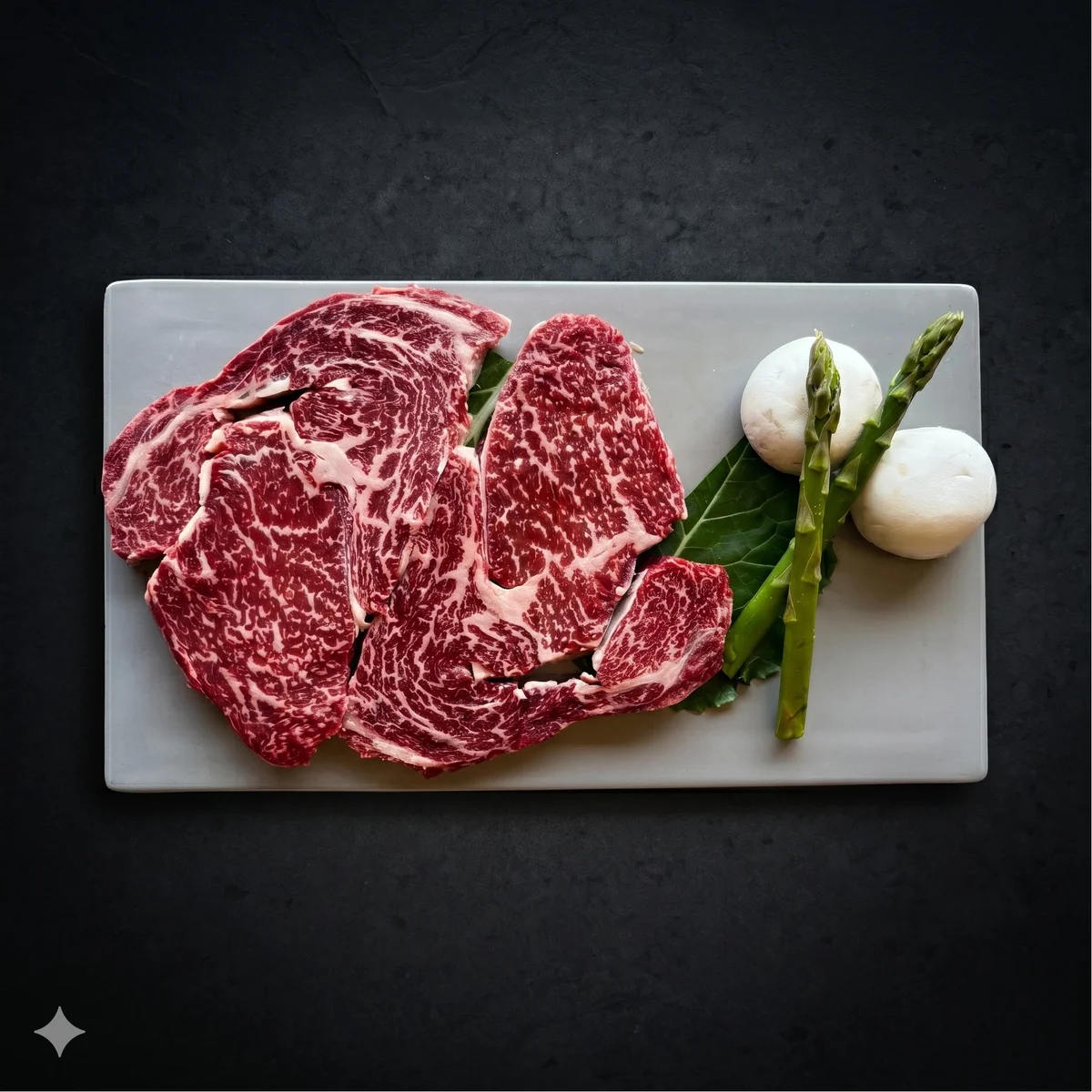 전주 아월 프리미엄 한우 꽃등심 투뿔 넘버9 300g