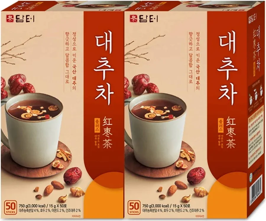 담터 대추차플러스 50T x 2개 총100T