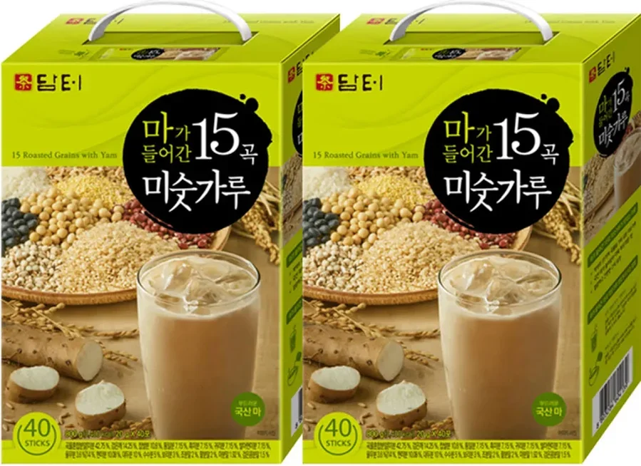 담터 마가들어간15곡미숫가루 40T x 2개 총80T