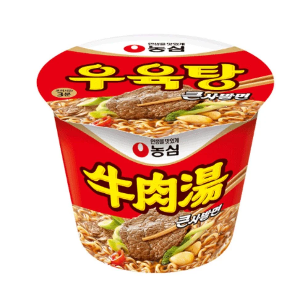 농심 우육탕 큰사발면 115g x 16개입