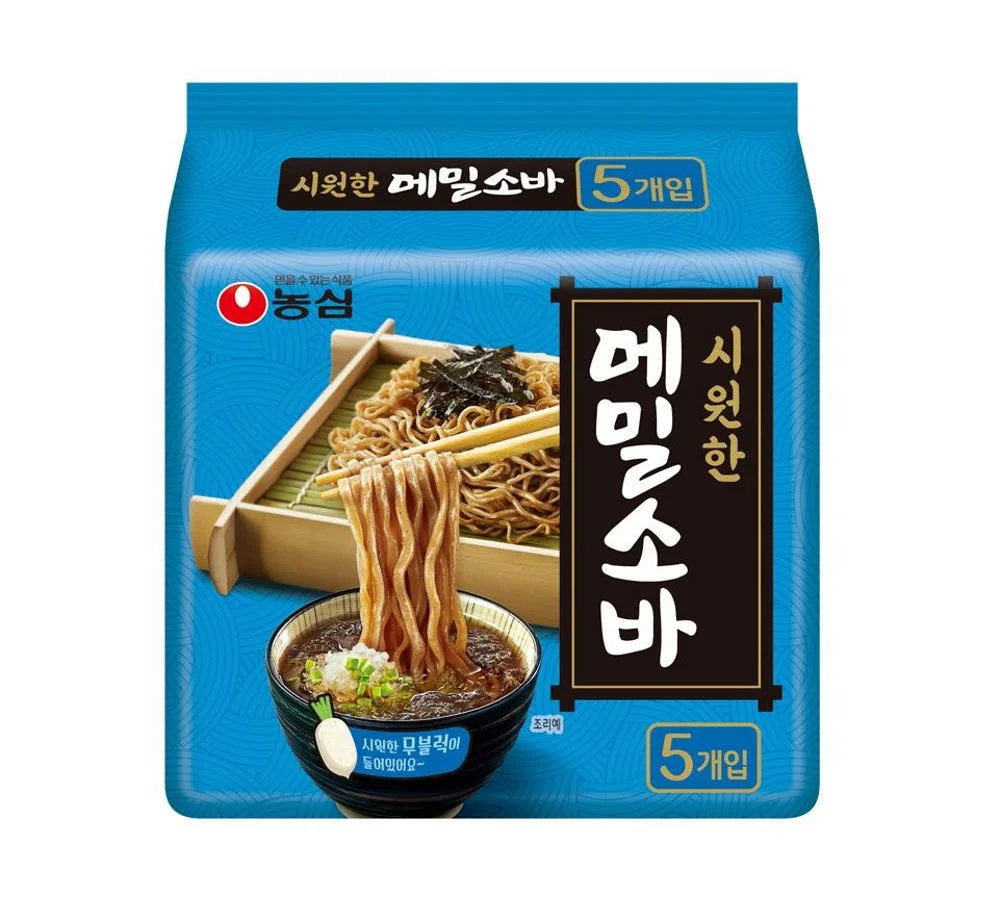 농심 메밀소바 127g x 40개입