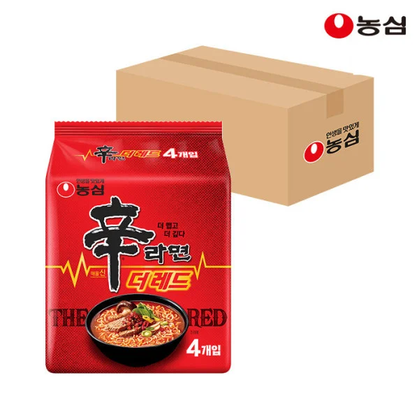 농심 신라면 더레드 123g x 32개