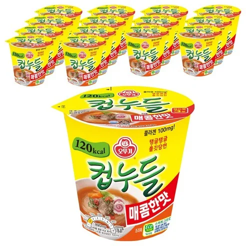 오뚜기 컵누들 매콤한맛 x 15개