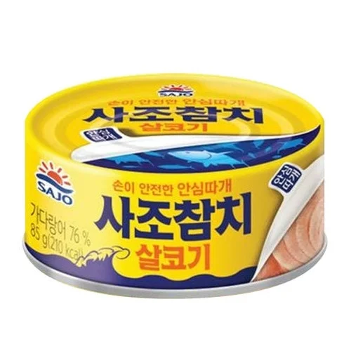 사조참치캔 살코기 85g 80캔